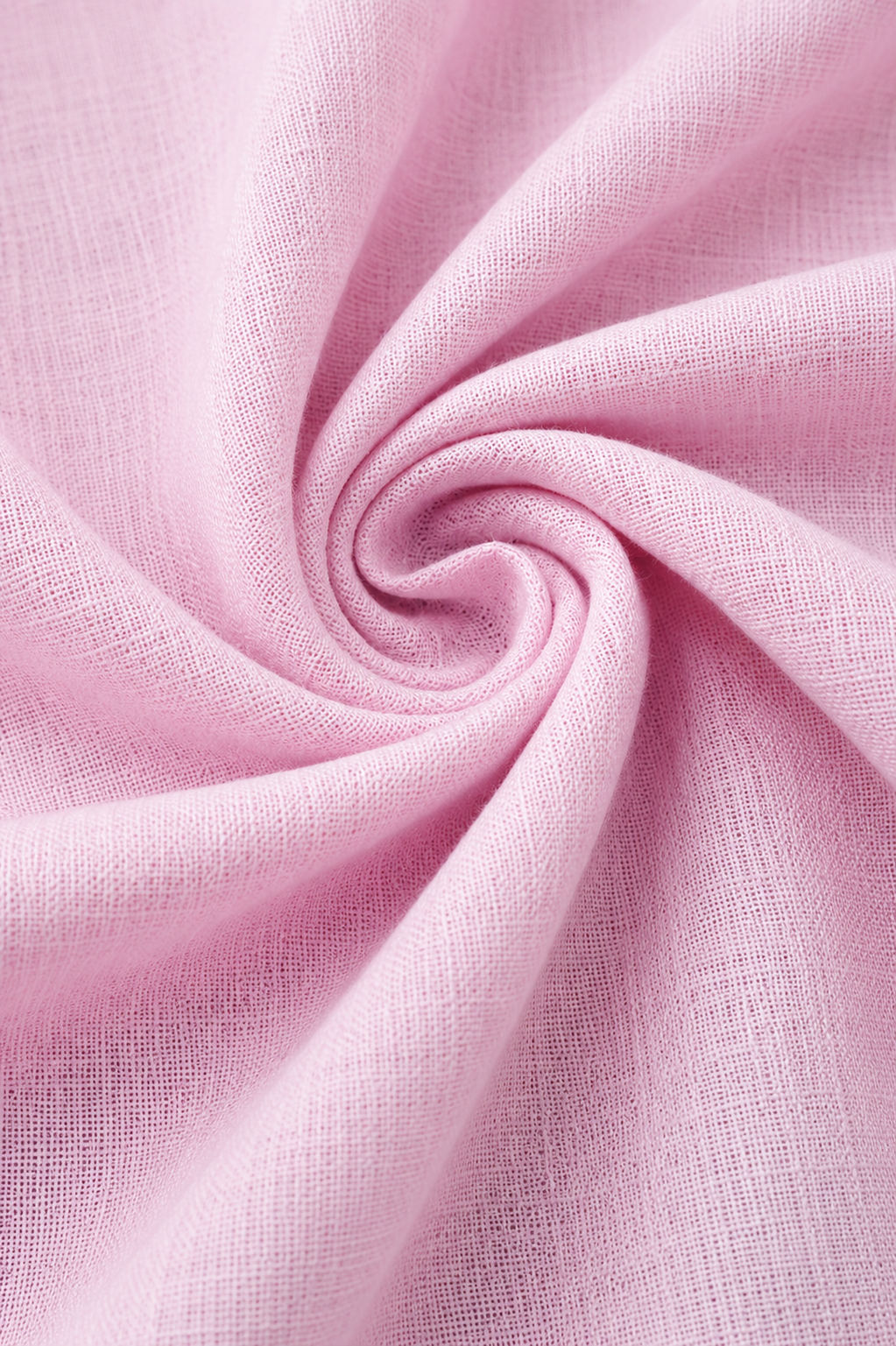 Pink Full Sleeve Linen Blend Shirt – Regular Fit