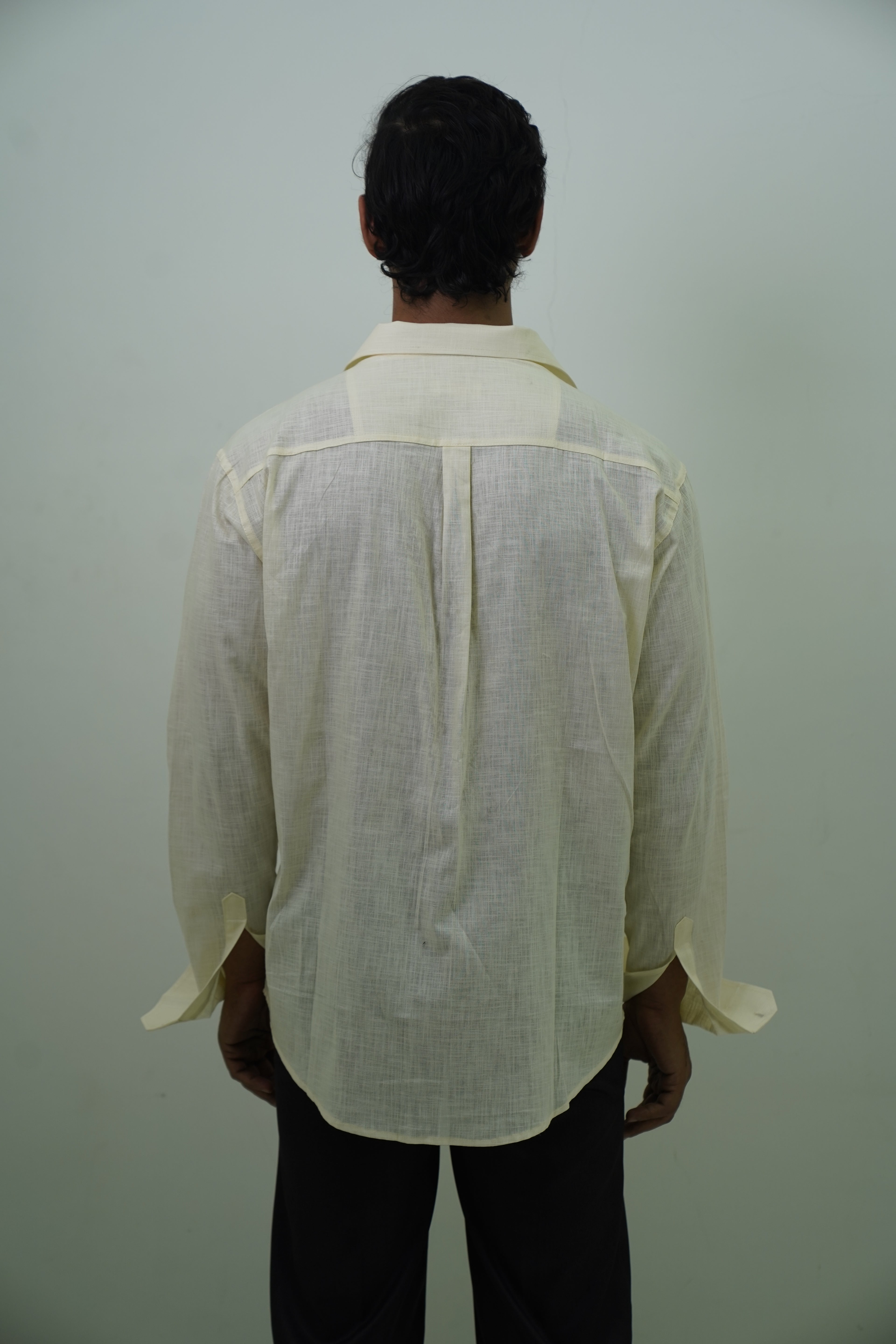 Yellow Lime Regular Fit Casual Shirt