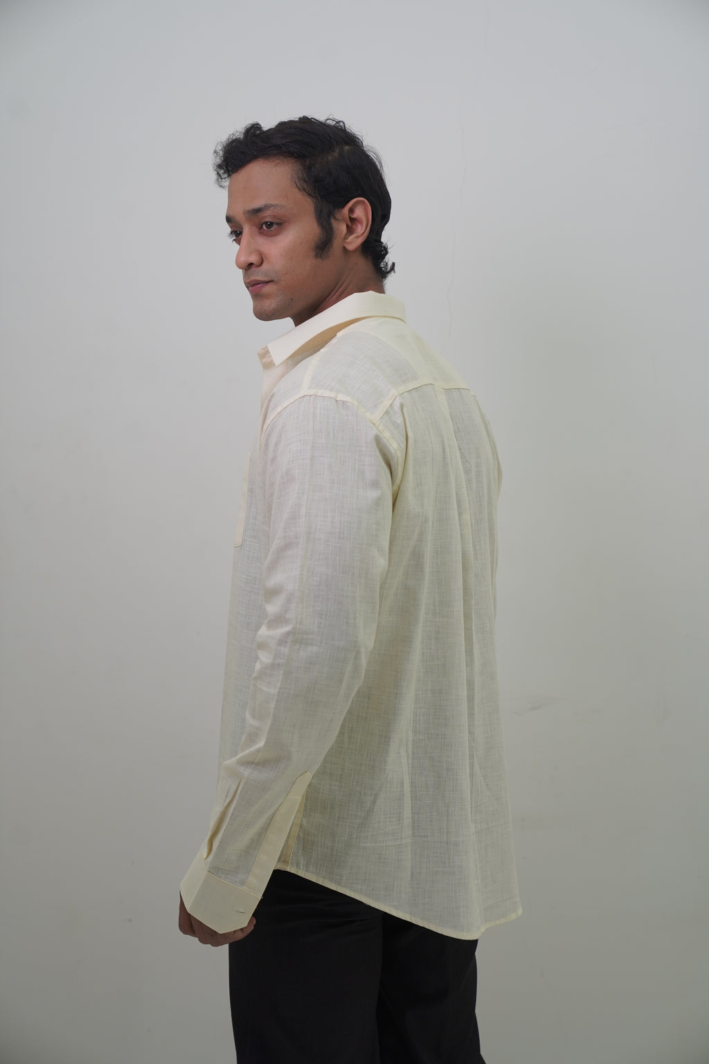 Yellow Lime Regular Fit Casual Shirt